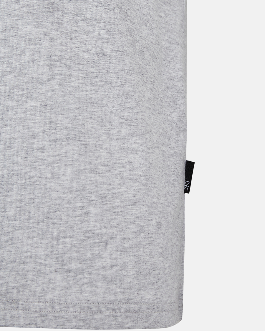 T-shirt O-neck | Bambusviskose | Lys grå melange -JBS of Denmark Men