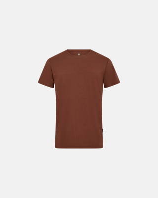 T-shirt o-neck | Bambusviskose | Brun -JBS of Denmark Men