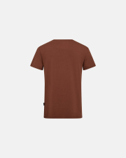 T-shirt o-neck | Bambusviskose | Brun -JBS of Denmark Men