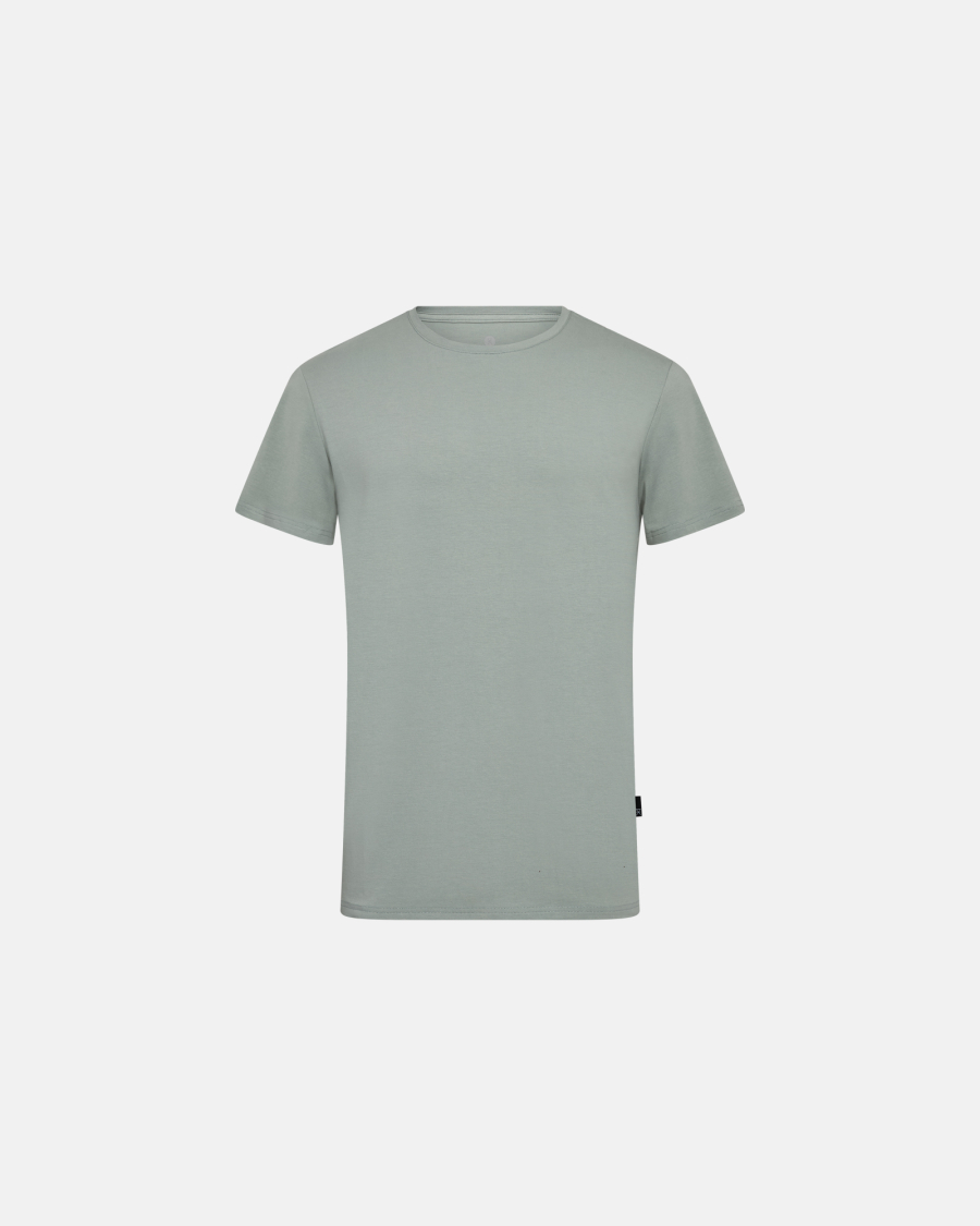 T-shirt o-neck | Bambusviskose | Grøn -JBS of Denmark Men