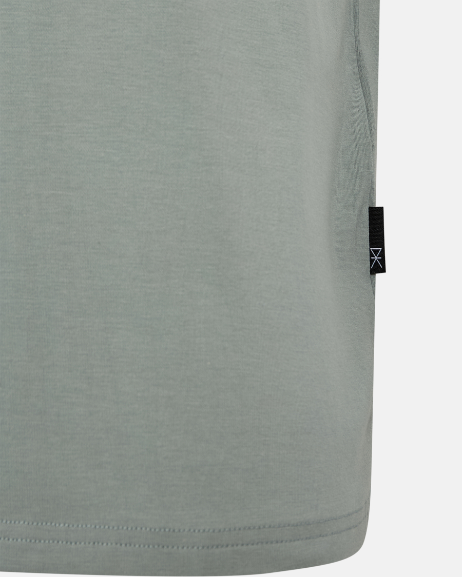 T-shirt o-neck | Bambusviskose | Grøn -JBS of Denmark Men