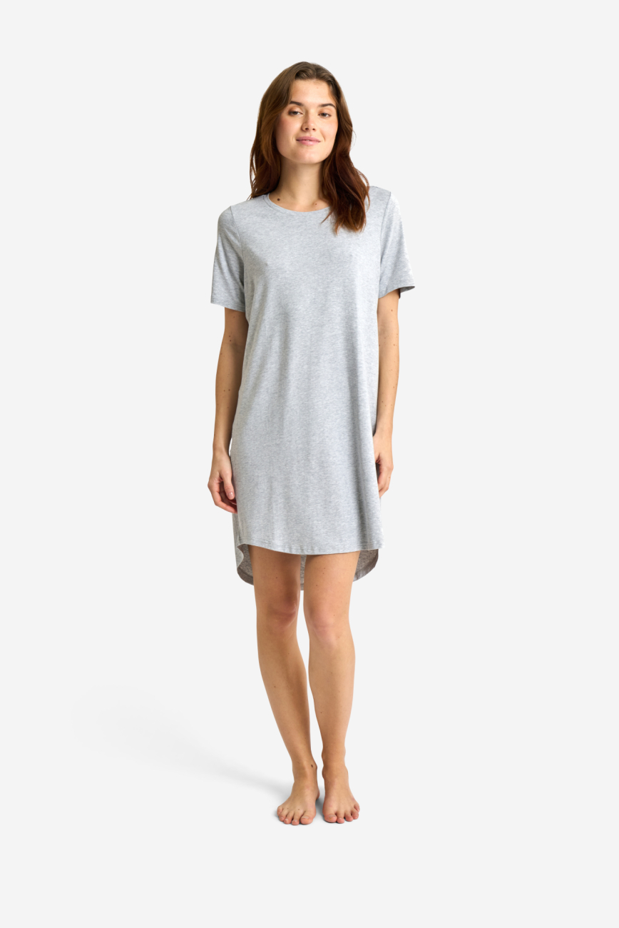 Big shirt |  Bambusviskose | Grå -JBS of Denmark Women