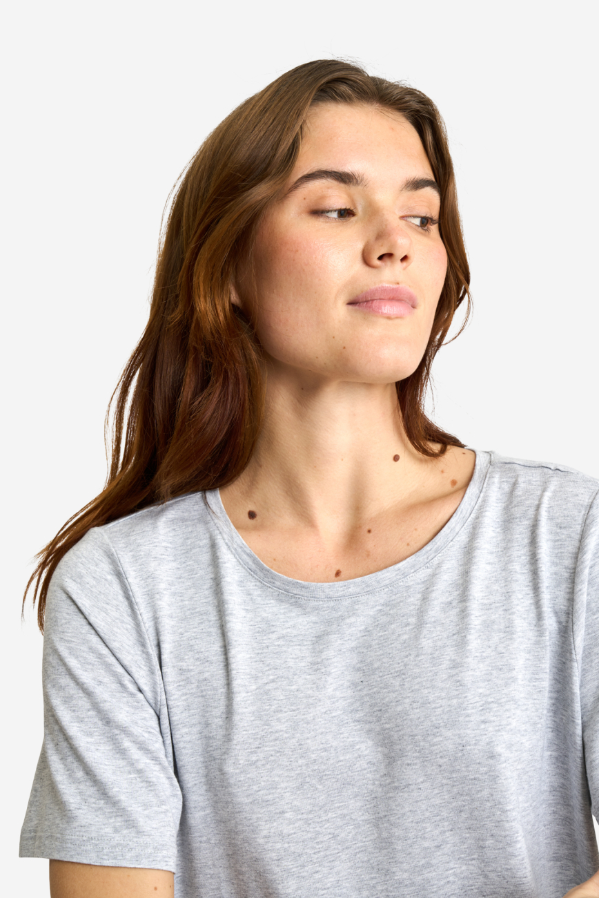 Big shirt |  Bambusviskose | Grå -JBS of Denmark Women