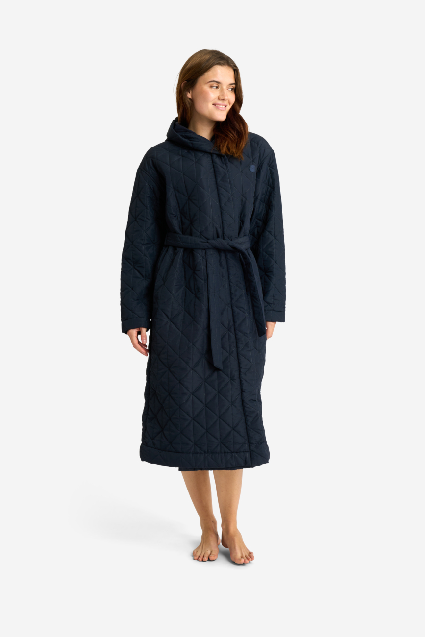 Badekåbe til vinterbadere | fleece | Navy -JBS of Denmark Women