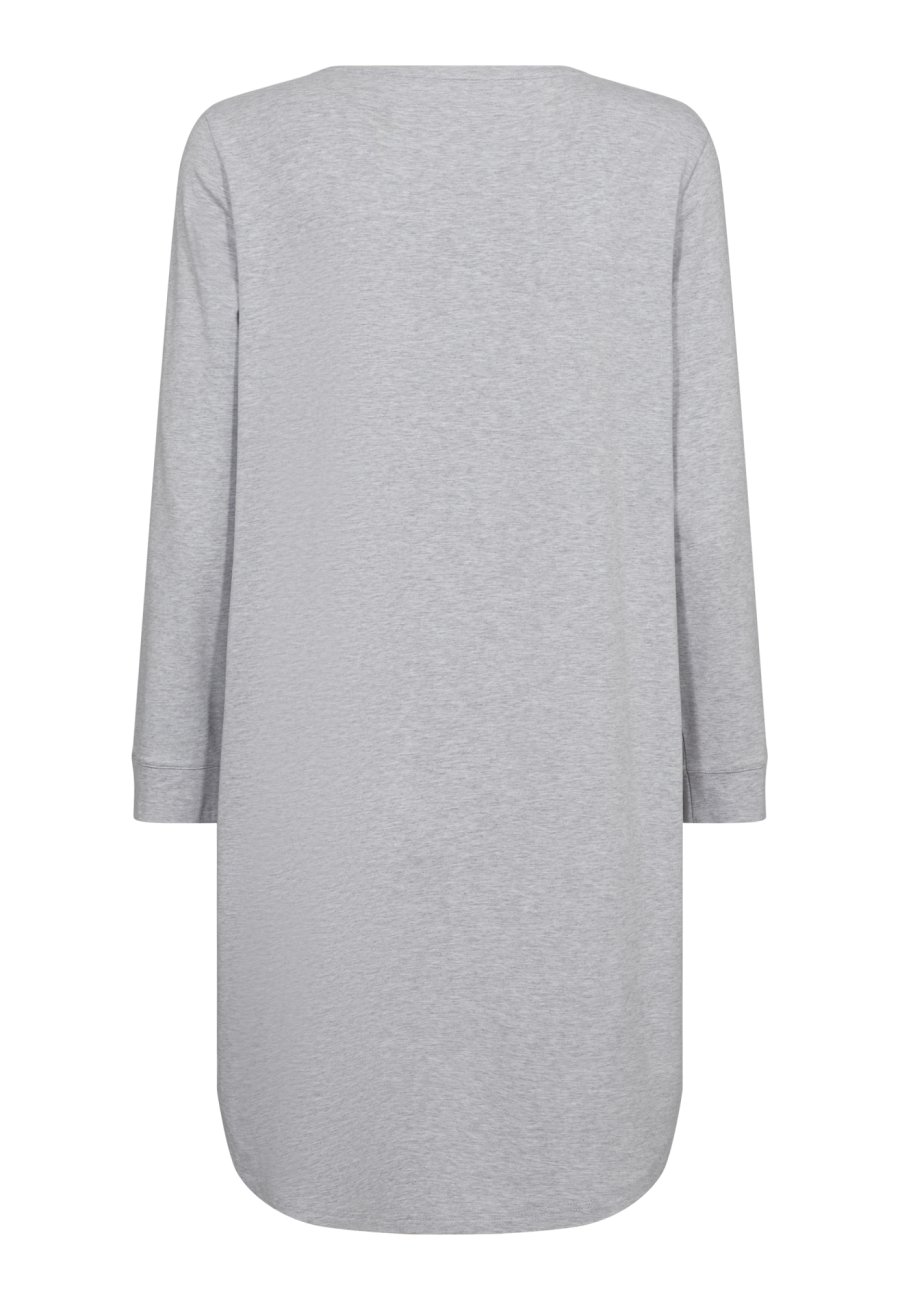 Big shirt m. lange ærmer | Bambusviskose | Grå -JBS of Denmark Women