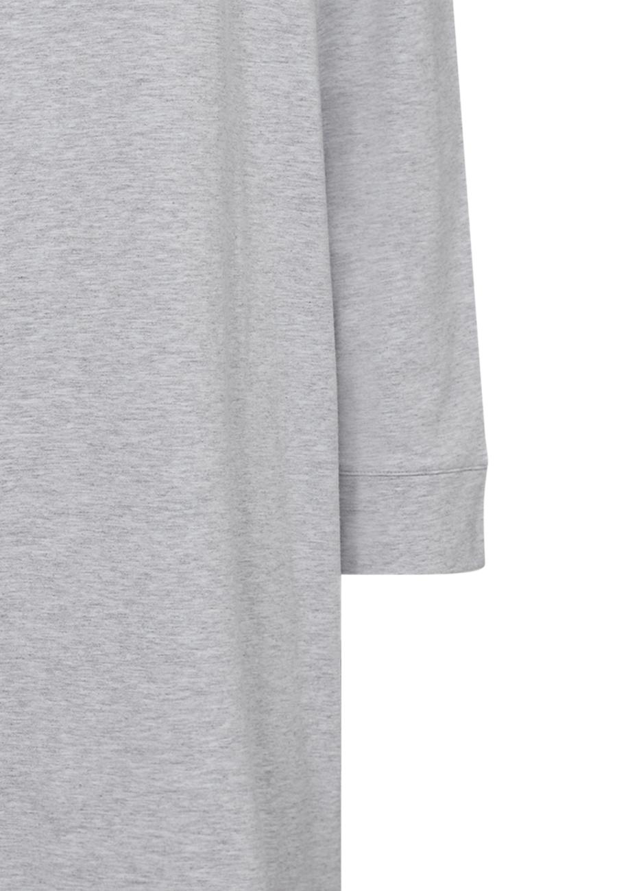 Big shirt m. lange ærmer | Bambusviskose | Grå -JBS of Denmark Women