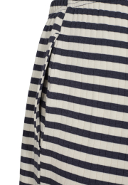 Rib bukser m. lige ben | Bambusviskose | Blåstribet -JBS of Denmark Women