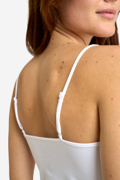 Stroptop |  Bambusviskose | Hvid -JBS of Denmark Women