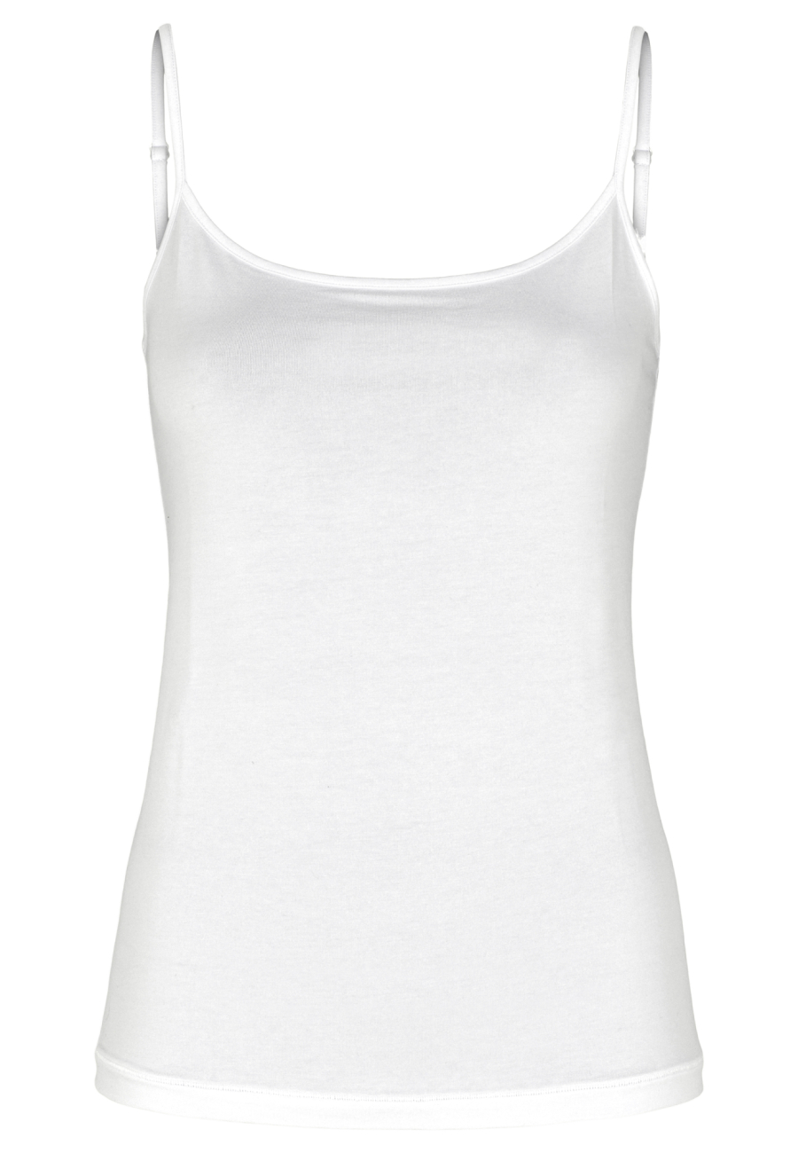 Stroptop |  Bambusviskose | Hvid -JBS of Denmark Women