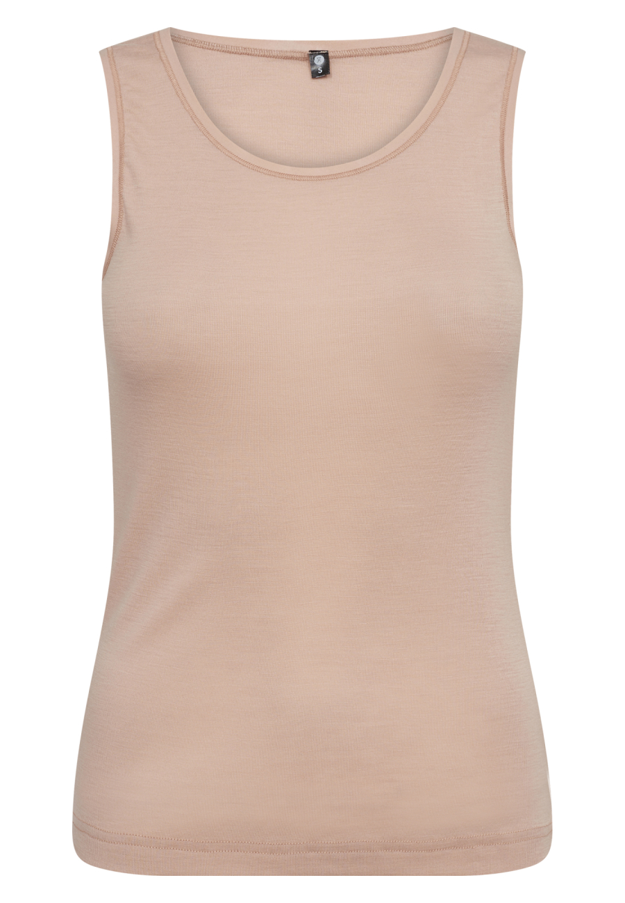 Tanktop | 100% uld | Nude -JBS of Denmark Women
