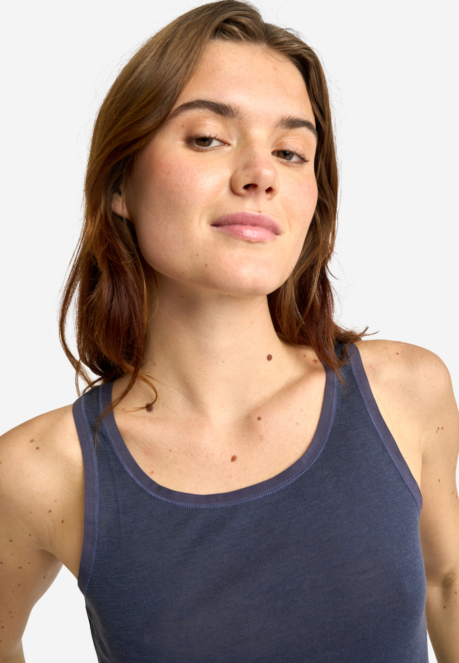 Tanktop | 100% uld | Lavendel -JBS of Denmark Women