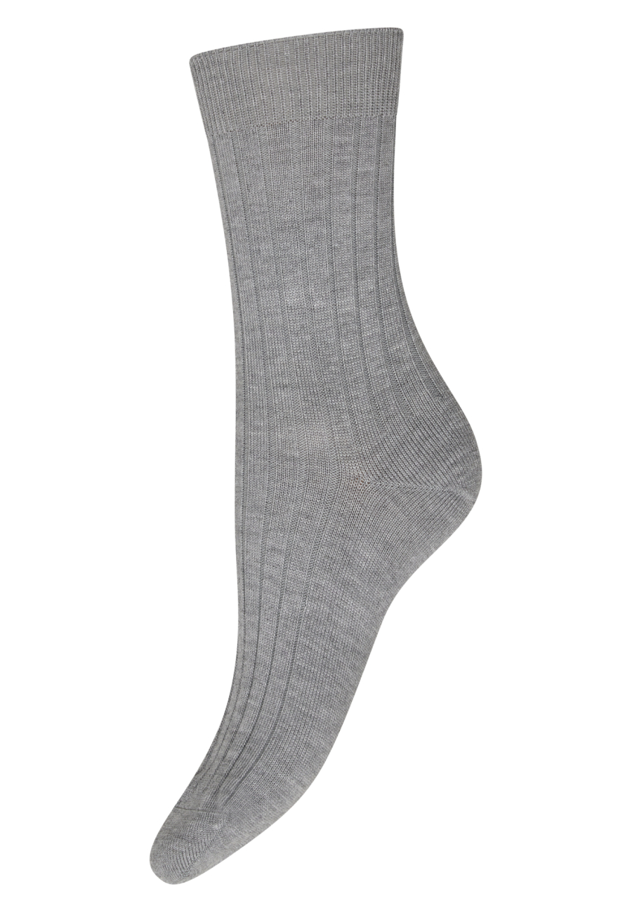 Ankelstrømpe | Bambusviskose | Grå -JBS of Denmark Women