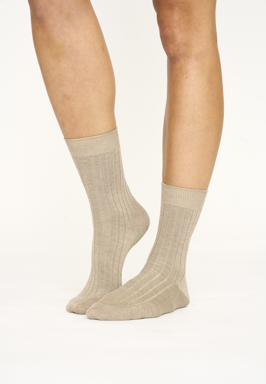 Ankelstrømpe | Bambusviskose | Sand -JBS of Denmark Women