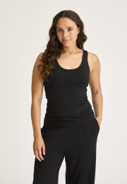 Tanktop m. support | Bambusviskose | Sort -JBS of Denmark Women