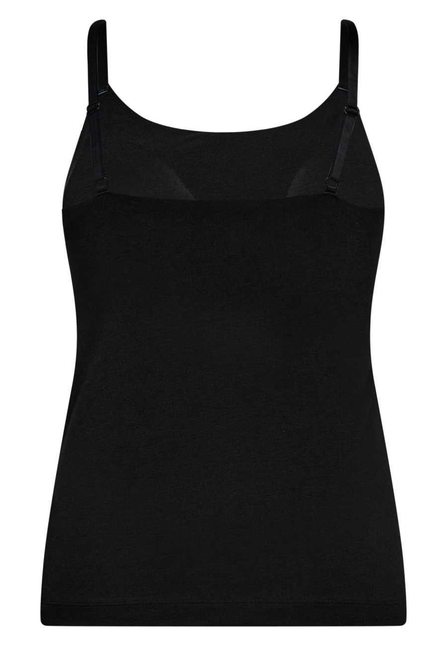 Stroptop m. support | Bambusviskose | Sort -JBS of Denmark Women