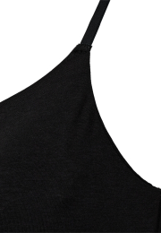 Stroptop m. support | Bambusviskose | Sort -JBS of Denmark Women