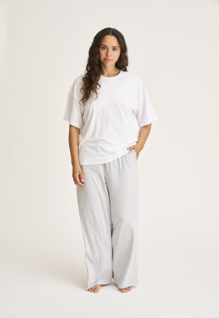 Oversize Tee | Bambusviskose | Hvid -JBS of Denmark Women