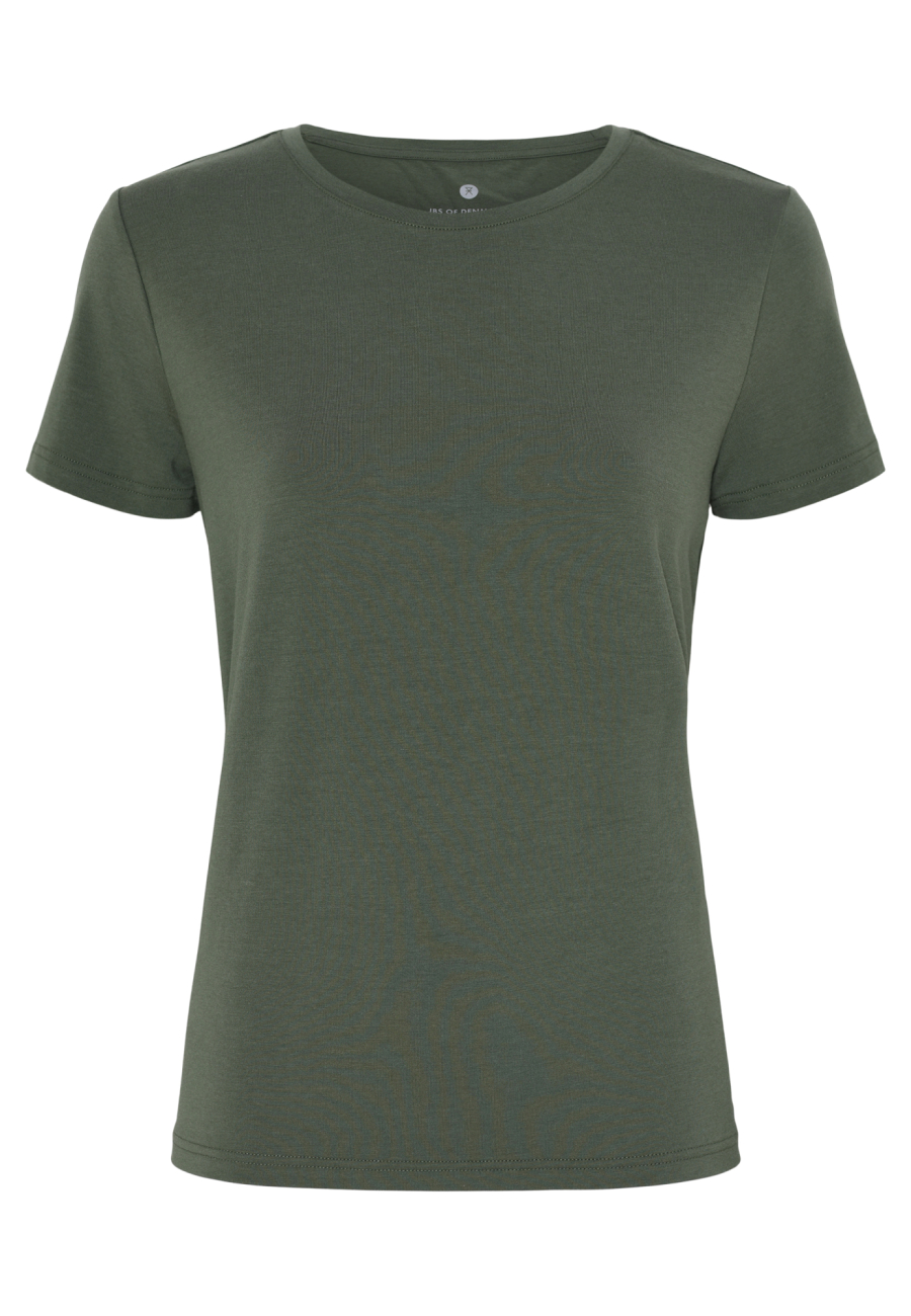 T-shirt |  Bambusviskose | Grøn -JBS of Denmark Women