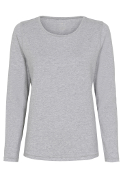 Langærmet t-shirt |  Bambusviskose | Grå -JBS of Denmark Women