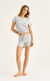 Shorts |  Bambusviskose | Grå -JBS of Denmark Women