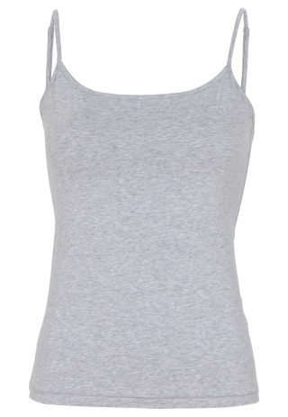Stroptop |  Bambusviskose | Grå -JBS of Denmark Women