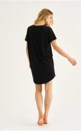 Big shirt |  Bambusviskose | Sort -JBS of Denmark Women