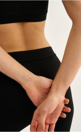 Leggings |  Bambusviskose | Sort -JBS of Denmark Women