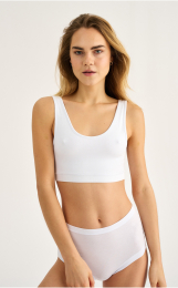 BH-top |  Bambusviskose | Hvid -JBS of Denmark Women