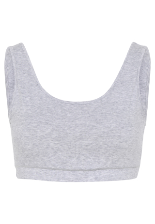 BH-top |  Bambusviskose | Grå -JBS of Denmark Women