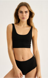 BH-top |  Bambusviskose | Sort -JBS of Denmark Women