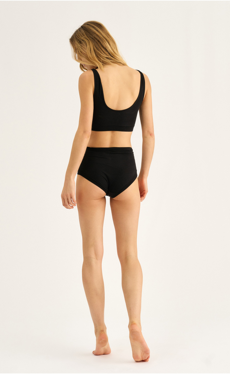 BH-top |  Bambusviskose | Sort -JBS of Denmark Women