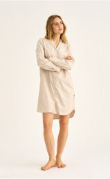 Natkjole | Bambusviskose | Sand -JBS of Denmark Women