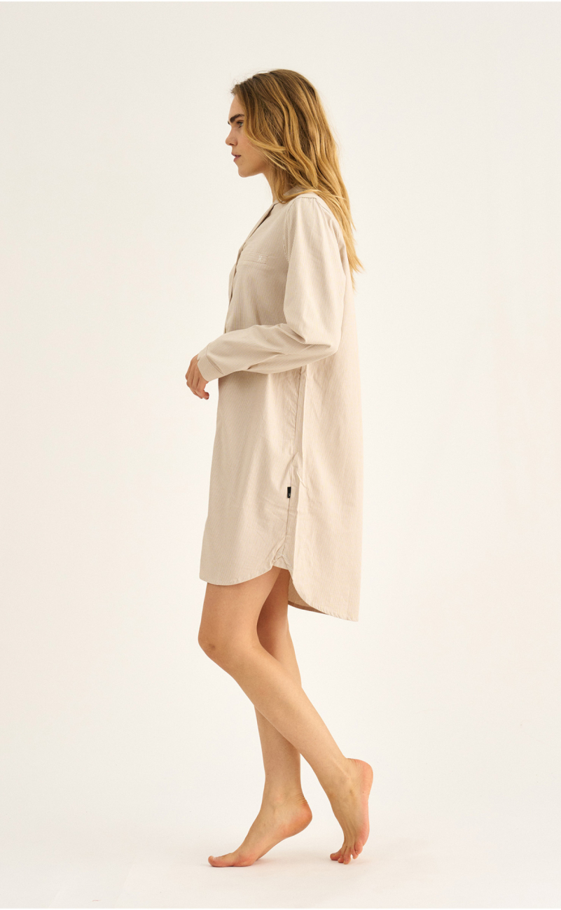 Natkjole | Bambusviskose | Sand -JBS of Denmark Women