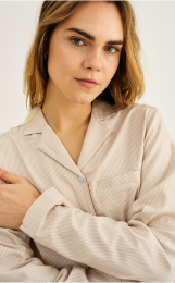 Natkjole | Bambusviskose | Sand -JBS of Denmark Women