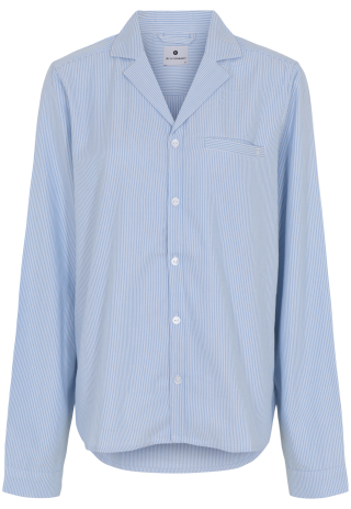 Pyjamasskjorte | Bambusviskose | Blåstribet -JBS of Denmark Women