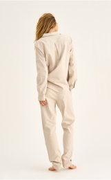 Pyjamasskjorte | Bambusviskose | Sand -JBS of Denmark Women