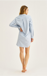 Natkjole | Bambusviskose | Blåstribet -JBS of Denmark Women