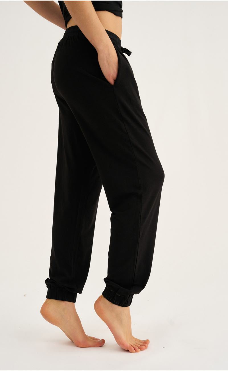 Bukser | Bambusviskose | Sort -JBS of Denmark Women