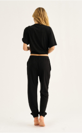 Bukser | Bambusviskose | Sort -JBS of Denmark Women