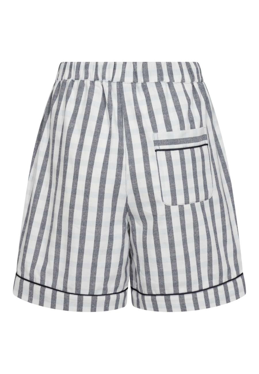 Pyjamasshorts | 100% økologisk bomuld | Navy stribet -JBS of Denmark Women