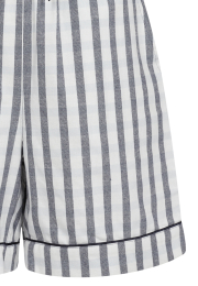 Pyjamasshorts | 100% økologisk bomuld | Navy stribet -JBS of Denmark Women