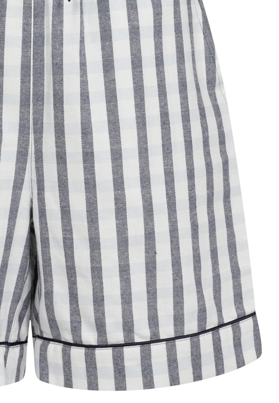 Pyjamasshorts | 100% økologisk bomuld | Navy stribet -JBS of Denmark Women