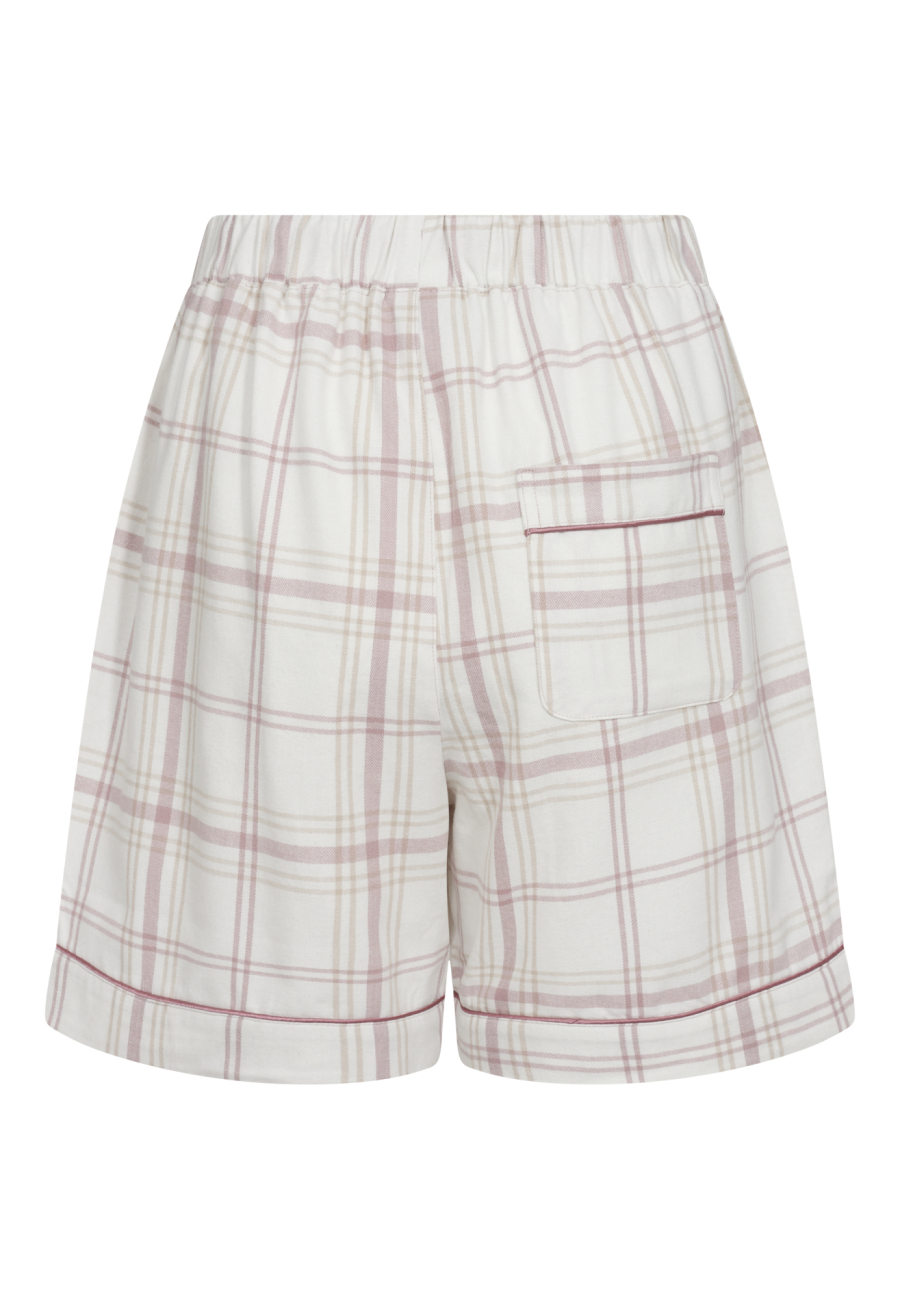 Pyjamasshorts | 100% økologisk bomuld | Rosa ternet -JBS of Denmark Women