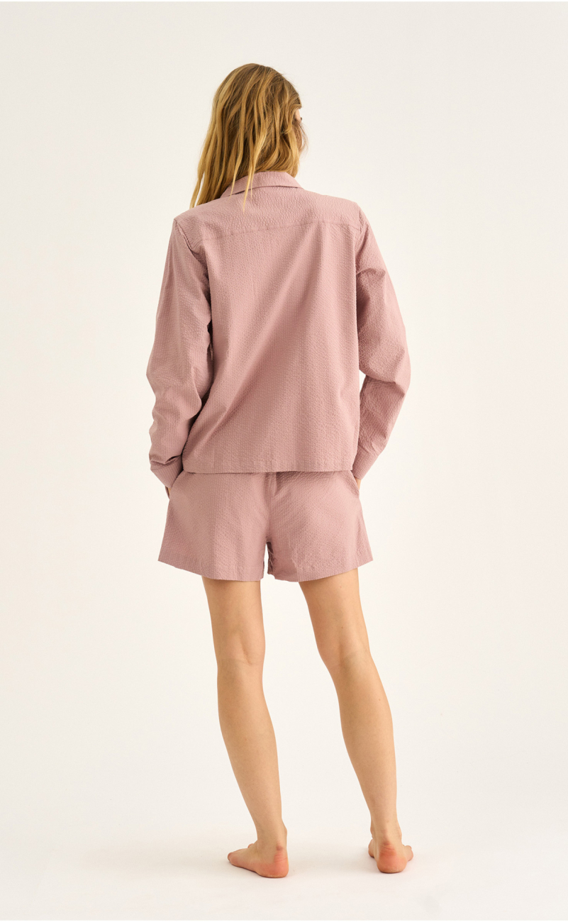 Pyjamasskjorte | Bambusviskose | Rosa -JBS of Denmark Women