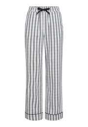 Pyjamasbukser | 100% økologisk bomuld | Navy stribet -JBS of Denmark Women
