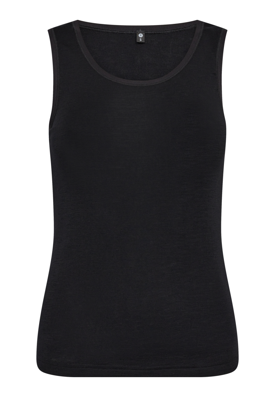 Tanktop | 100% uld | Sort -JBS of Denmark Women