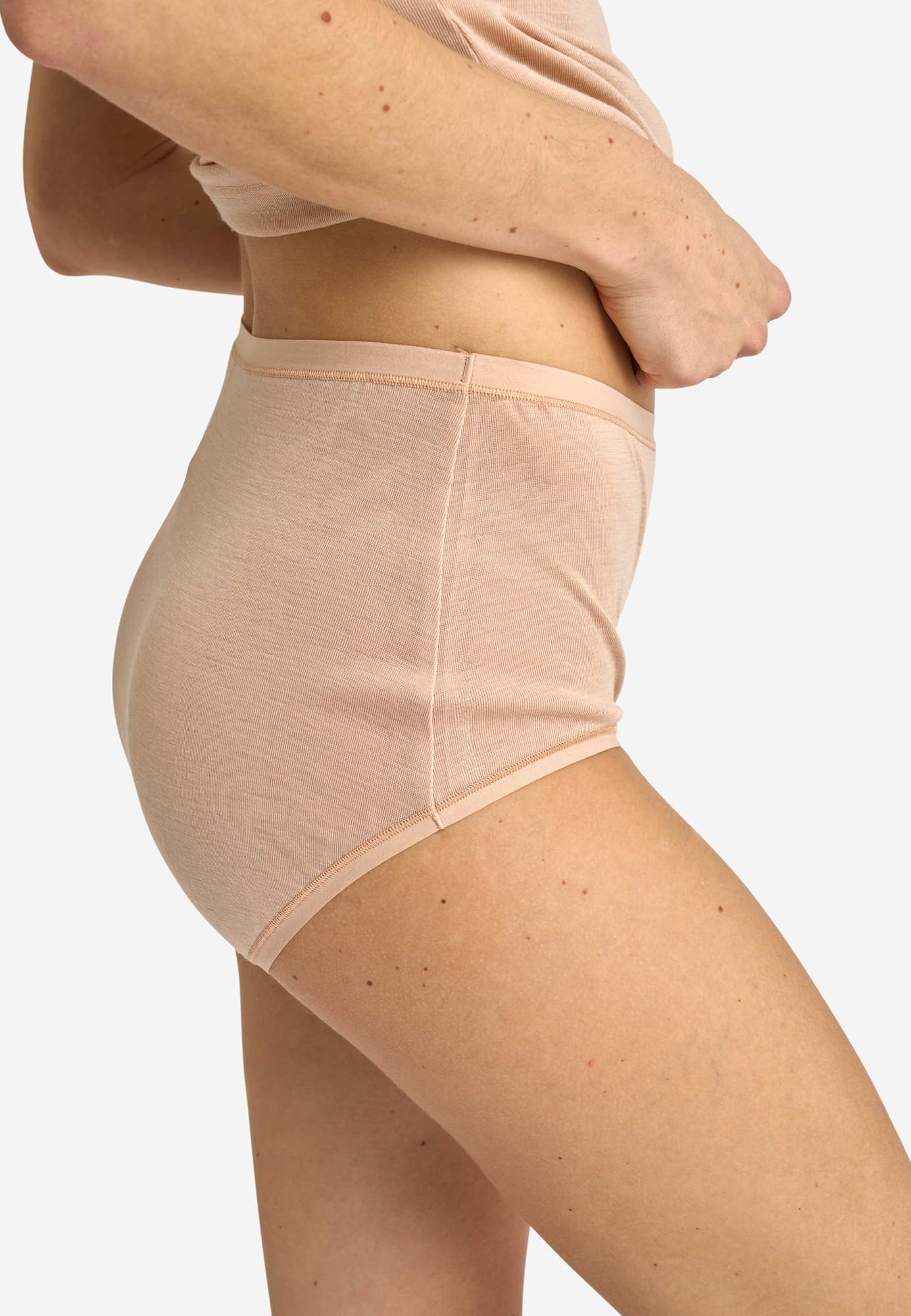 Maxi, 100% uld, Nude
