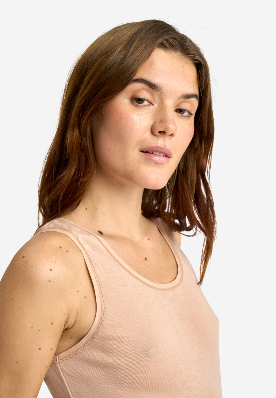 Tanktop | 100% uld | Nude -JBS of Denmark Women