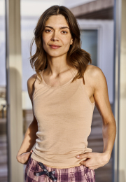 Tanktop | 100% uld | Nude -JBS of Denmark Women