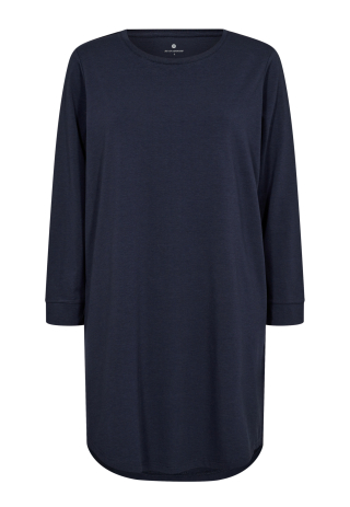 Big shirt m. lange ærmer | Bambusviskose | Navy -JBS of Denmark Women